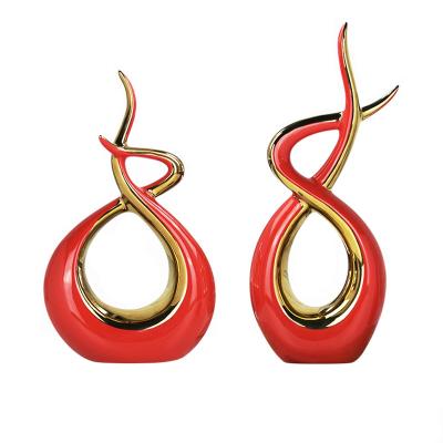 China Minimalist Unique Artistic Style Home Decoration Accessories Other Home Decor Plating Silver Ceramic, New Arrivals Hot Sale for sale