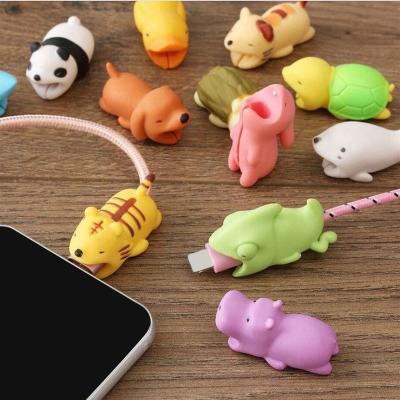 China Cheapest Cable Protector Animal Bite USB Cable Bites Accessory For Mobile Phone Cartoon Cute Usb Cable Protector Biters Cable Animal Bite for sale