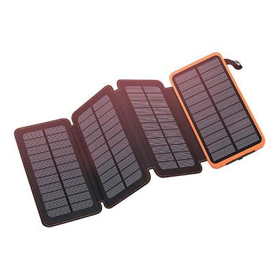 China 2022 Amazon Hot Sale Solar Panel Charging Charger Panel Power Bank 8000mah Portable Solar Power Bank for sale