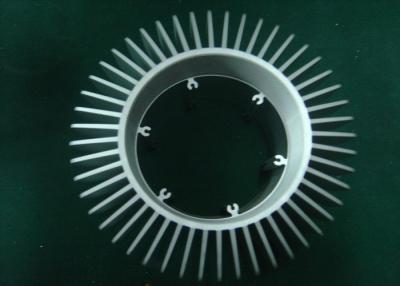 China Customised Extruded CNC Machined Aluminum Heat Sink 6063 - T3 For Led Light for sale