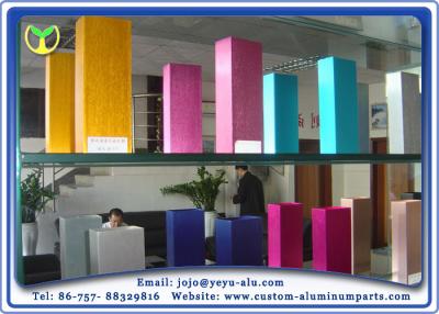 China Custom Colored Anodized Aluminum Products For Construction And Industry for sale