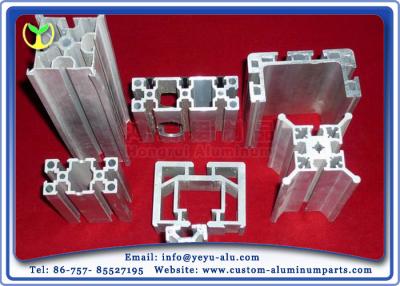 China OEM Aluminum Parts Manufacturing 6000 Series Industrial Aluminum Extrusion Profiles for sale