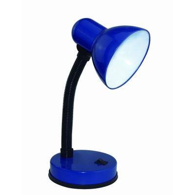 China Traditional Classic Desk Lamp Bule Color, E27 Metal Student Reading Desk Lamps, Max.25W CE ROHS for sale