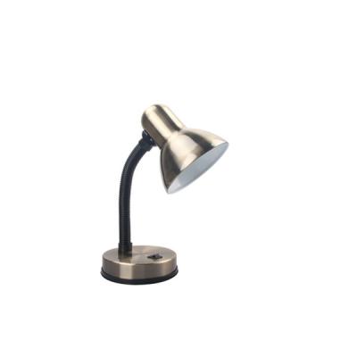 China Traditional Brass Metal Desk Lamp, European New To School Reading Desk Lamp CE ROHS E27 Max.25W for sale