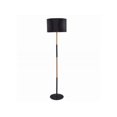 China Modern simple living room metal floor lamp, indoor home decoration position lamp, E27, Max.40W, black, fabric shade morden floor lamp for sale