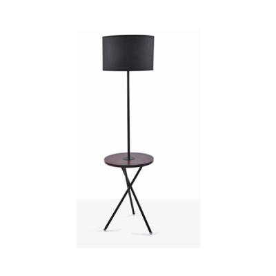 China Modern Modern Floor Lamp with Table for Living Room E27, Max.40W, Contemporary Bedroom Floor Lamp for Home Standing Lamp with Shelf for sale