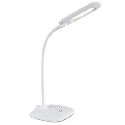 China Modern 5W LED desk lamp in white color with dimmer touch switch for sale