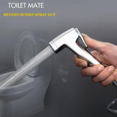 China Bathroom ABS Shower Head Bidet Handheld Diaper Sprayer Shattaf Easy Installation Handheld Sprayer Shattaf for sale