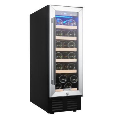 China Hotel Wine Cooler Refrigerators Wine Fridge 19/28/46 Bottle With Stainless Steel Refrigerator USA STOCK for sale