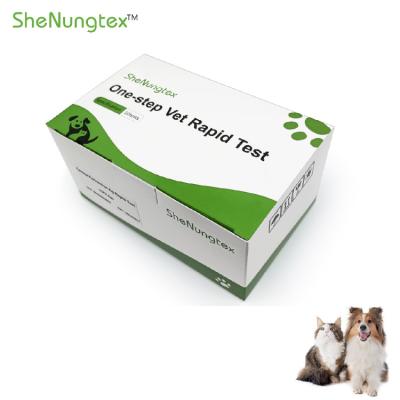 China Vet Diagnosis Wholesale price animal diagnostic test kit Babesia antibody rapid test kit vet use for sale