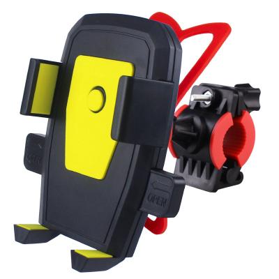 China Adjustable Electric Bicycle Handlebar Mount Bicycle Phone Holder Smart Bicycle Mobile Phone Holder for sale