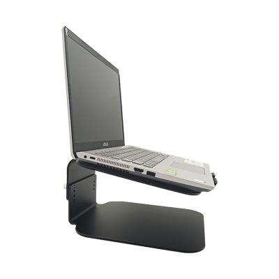 China 2021 New Arrival Waist Adjustable Simple Design Metallic Sturdy Laptop Stand Adjustable Height For Office for sale