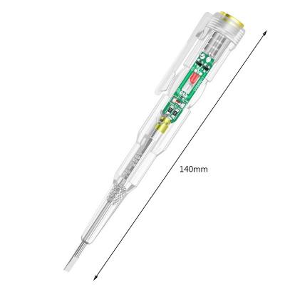 China Plastic Power Intelligent Non-contact Detector Plastic Voltmeter Pencil Test Induction AC Pen Tester Voltage Screwdriver Indicator for sale