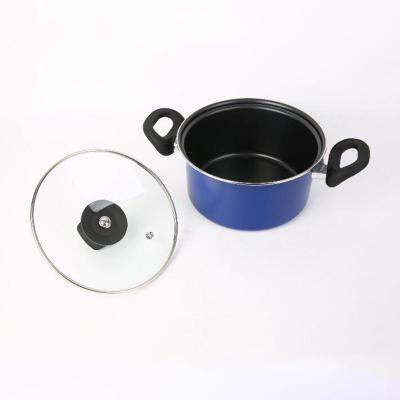 China 28cm viable with lid, cooking pan, suitable for birthday, Christmas gifts, non-stick stock soup pot for sale