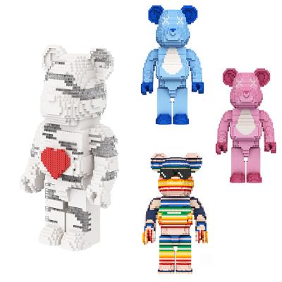 China Toy New Arrivals Creative Compatible DIY Building Bricks Toys Action Numbers Building Blocks 70cm 1000% Bearbricks For Store Home Decor for sale