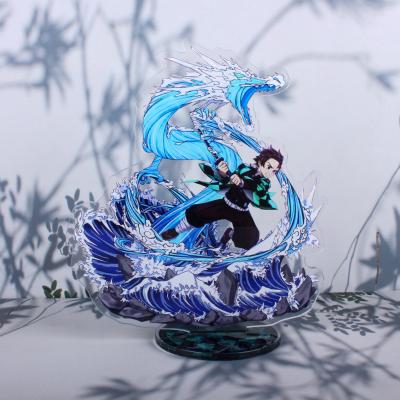 China Model Toy High Quality Anime Figure Rengoku Kyoujurou Nezuko Zenitsu Demon Slayer Stand Acrylic Stand Toys For Kid for sale