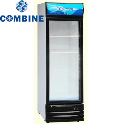 China Single door glass single-temperature display freeze commercial beverage showcase lvd EMC ISO CCC/CE/Cb lvd EMC for sale