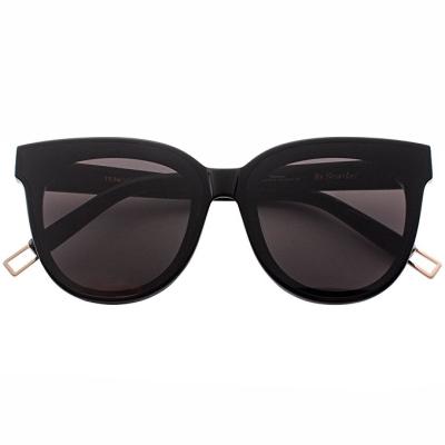 China Fashion Sunglasses Round Fashionable Cat Plastic Sunglasses For Women for sale