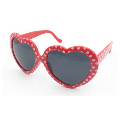 China Funky Heart-Shaped Design Party Sun Glasses Retro Hollywood Special Cheap Style Love Sunglasses for sale