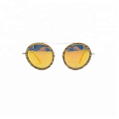 China Fashion sunglasses excellent quality unique design wood shape bamboo sunglasses with logo for sale