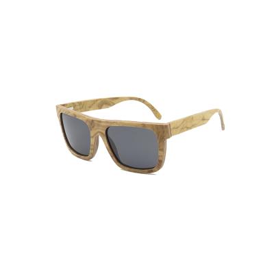 China Sale Characteristicy Trade Eyewear Bamboo Sun Glasses Fashion Wooden Top Modern Bamboo Top Style Bamboo Sunglasses for sale