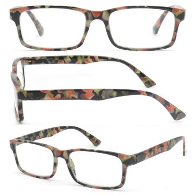 China High Quality New Fashion Trade Colored Classic Eyewear Frames Square Folding Reading Glasses for sale