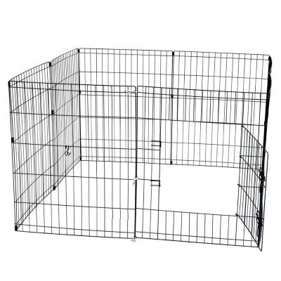 China High Quality Sustainable Metal Folding Colored Pet Crate Dog Playpen for sale