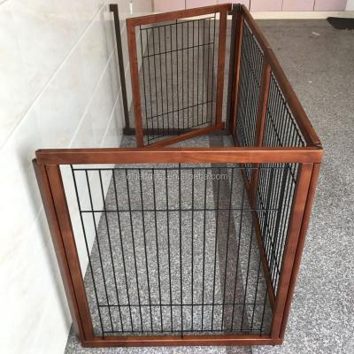 China Sustainable Wooden Baby Playpen for sale