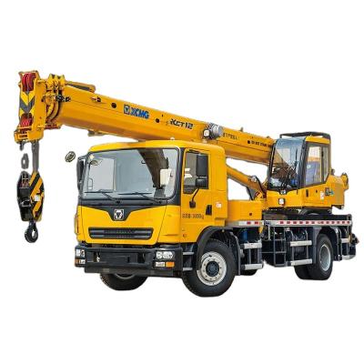 China TRUCK CRANE XCT12L4 Main Boom 30.5m 12t Small Crane For Truck for sale