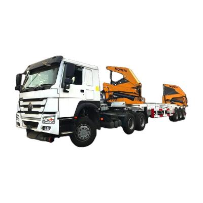 China TRUCK CRANE MQH37 New Side Loader Trailer 14m Dubai For Sale for sale