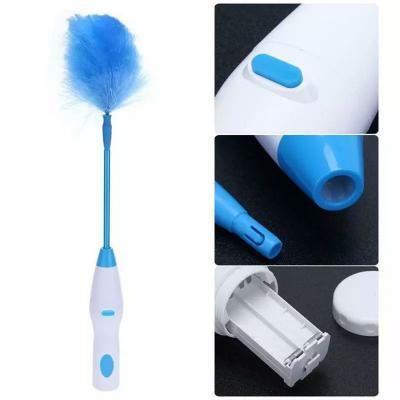 China Good Handles Viable Sensitive Microfiber Duster Electric Cleaning Brush Household Cleaning Microfiber Feather Duster for sale