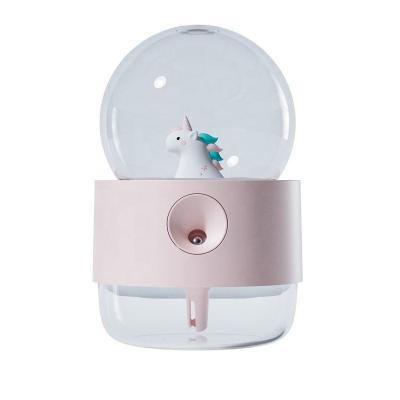 China Air Humidification+Light Hot Cute Unicorn Humidifier Lucky Cute Mini Humidifier With Warm Night Light Aromatherapy Humidifier Best Gift for sale