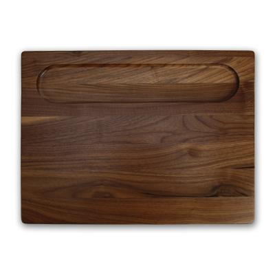 China Wholesale Wooden Meat Cheese Pizza Cutting Board Walnut Chopper Viable Serving Board for sale