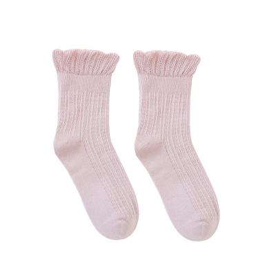 China Leisure/pi lace loose mid-tube new month comfortable socks bump pregnant women postpartum combed cotton socks for sale