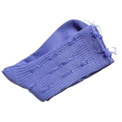 China Leisure / Comfortable Wholesale Stocking Socks Pi Combed 100%cotton Socks For Women for sale