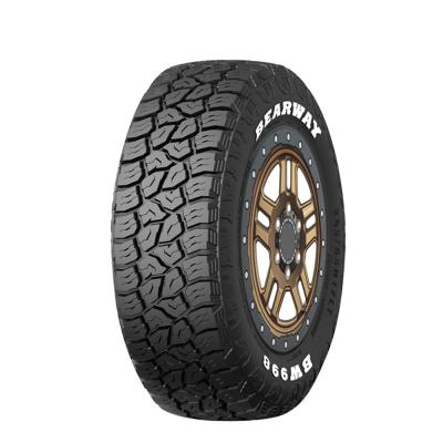 China Malaysia Nature Rubber BEARWAY BRAND MT TIRE MUD TIRES 245/70R16LT -8 PAIR Light Truck Tire for sale