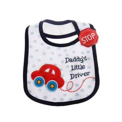 China Baby Bibs Antibacterial Cotton Food Catcher Newborn Bibs Accessories for sale