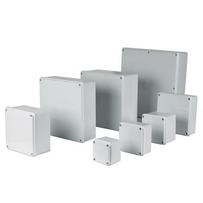 China Gray Plastic 3*3*2 Inch Plastic Junction Box for sale