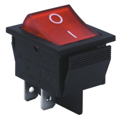 China 94 V2 Flammability DPDT DPST 4Pin 6 Pin Lens Single Momentary Illuminated Kema Mini Rocker Switch T105 for sale