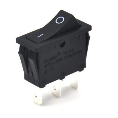 China Socket All 3 Black Steps 16(6)A 250V 20A T125 55 30X11 On-On 3 Pin Illuminated Rocker Switches No for sale