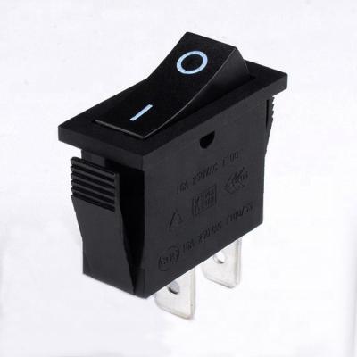 China High Quality 16(6) 250V 20A T125 55 2 Pin Non On-Off Rocker Switches 28X10.5 Illuminated for sale