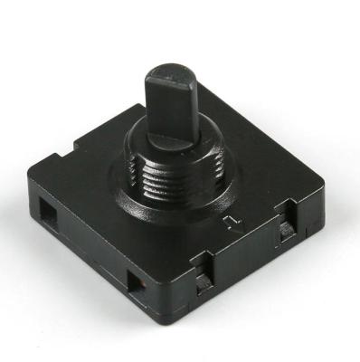 China Oven Metal Rotary Switch 3A 250V 1E4 T125/55 25.5x25.5 TUV CE 3 Step Square Selector for sale