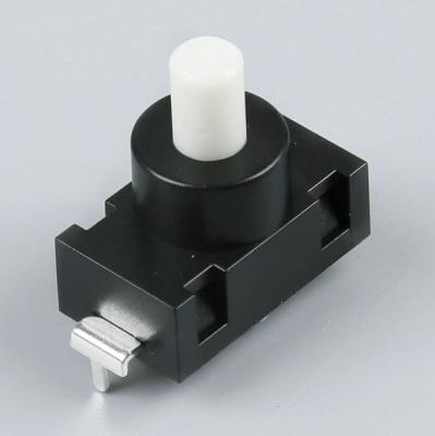 China Terminal Socket Distance 28.5mm On Off 2 Positions Self Lock Push Button Switch T125 16A 250V Tranquer for sale