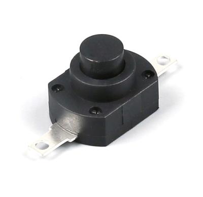 China Plug On Off 2 Position T125 8(8) A 250V Tranquer Self Lock Push Button Switch for sale