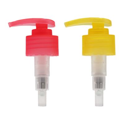 China Non Spill plastic screw lotion pump 28/410 hand soap dispenser pump plastic screw lotion pump for sale