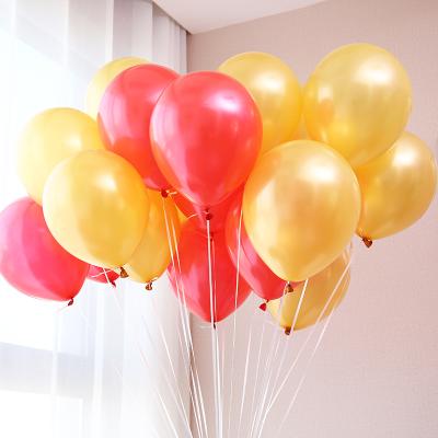 China 2021 Eco-friendly China Manufacturing Wholesale 12inch Pearl Balloon Round Multicolor Latex Pearl Balloons for sale