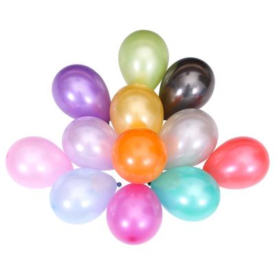 China Eco-Friendly Pearl Balloon Large Round 5inch Latex Balloons Wedding Birthday Party Celebration Balloon for sale