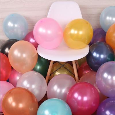 China Wholesale Eco-friendly Balloons Vendors Bride Pearl Latex Pearl 12inch Multicolor Balloon for sale