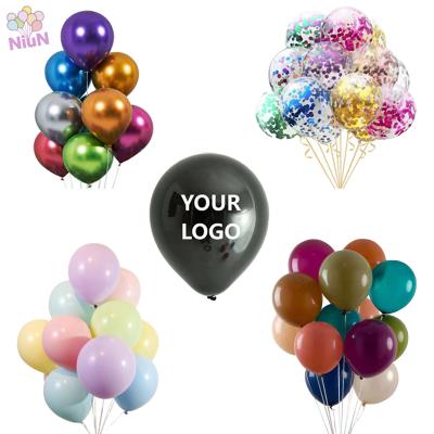 China Eco-friendly Advertising Balloons Custom Logo Printed Double Side Printing Balloon Printed Latex Balloons for sale