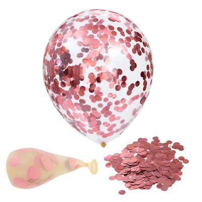 China Party Festival Decorations Latex Confetti Balloons Birthday Confetti Balloons Eco-friendly Wholesale Suppliers for sale